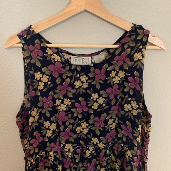 Vintage 90s floral maxi dress - Picture 2 of 5